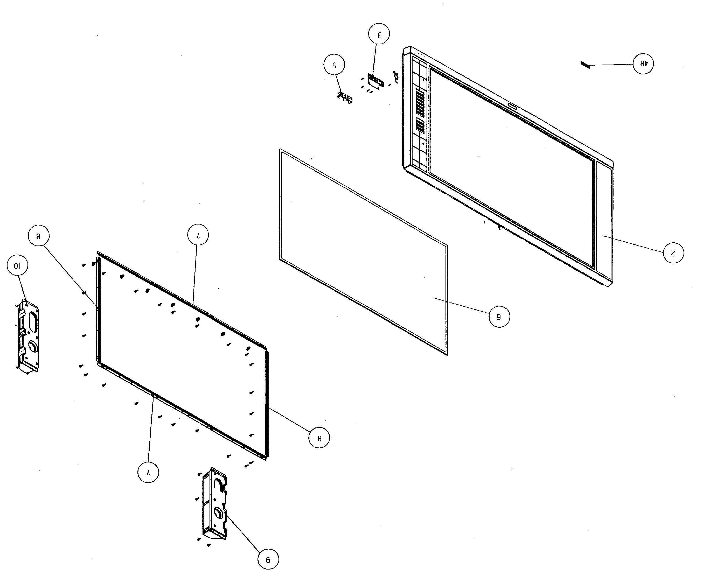 Cabinet parts 3
