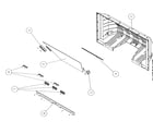 Hitachi 60V715 cabinet parts 4 diagram