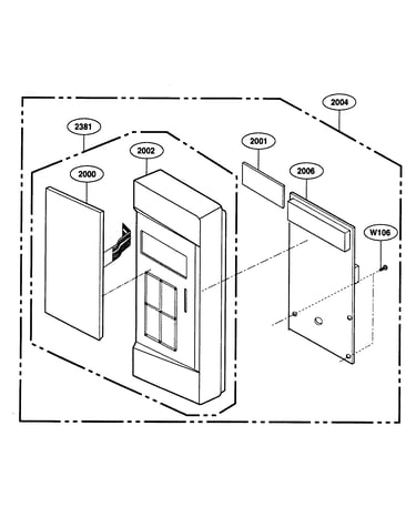 Control panel parts