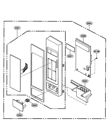 Control panel parts