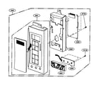 Kenmore Elite 72180823500 controller parts diagram