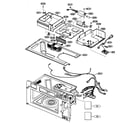 Kenmore Elite 72180823500 interior parts 2 diagram