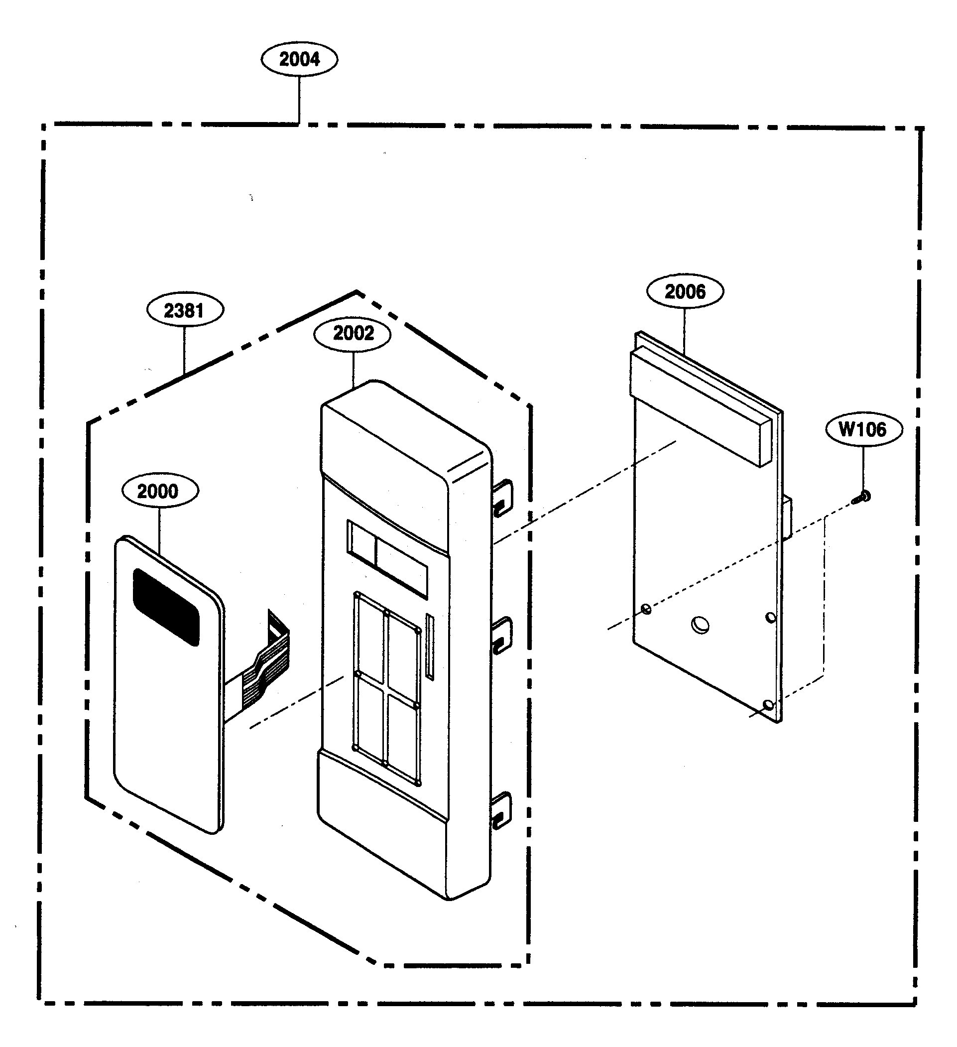 Control panel parts