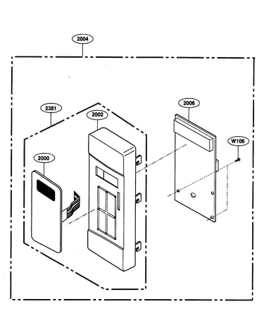 Control panel parts
