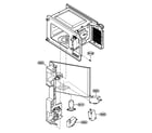Kenmore 72166312500 latch board parts diagram