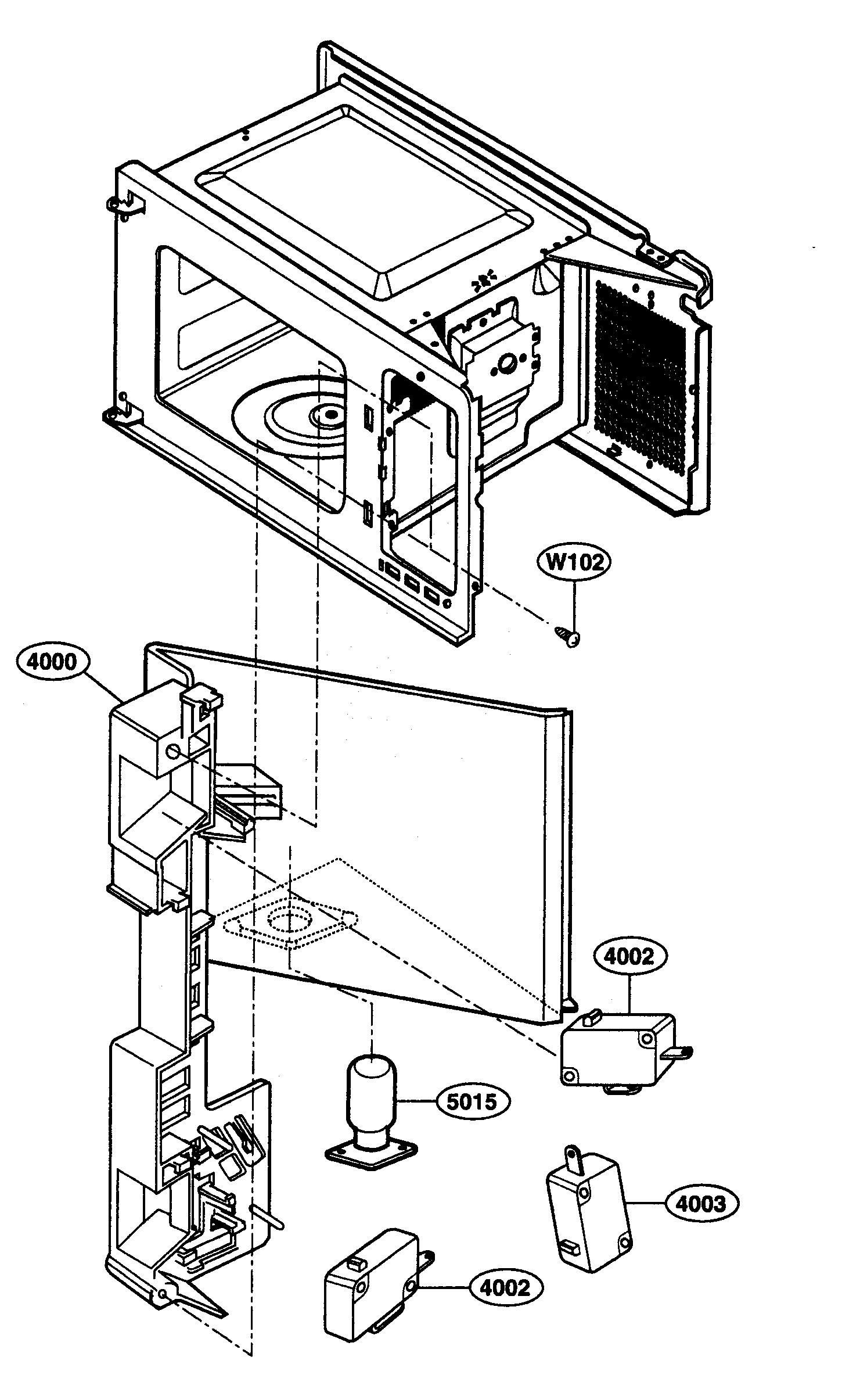 Latch board parts