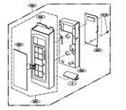 Kenmore 72180602500 controller parts diagram