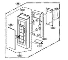 Kenmore 72180604500 controller parts diagram