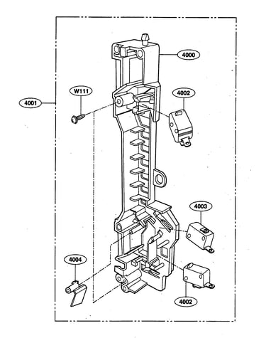 Latch board parts