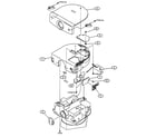 Sony VPL-HS3 cover asy diagram