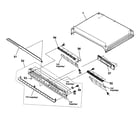 Sony HCD-FX10 cabinet parts diagram