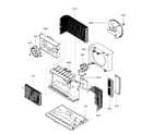 Kenmore 58075085500 air handling diagram