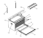 Craftsman 706597164 chest diagram