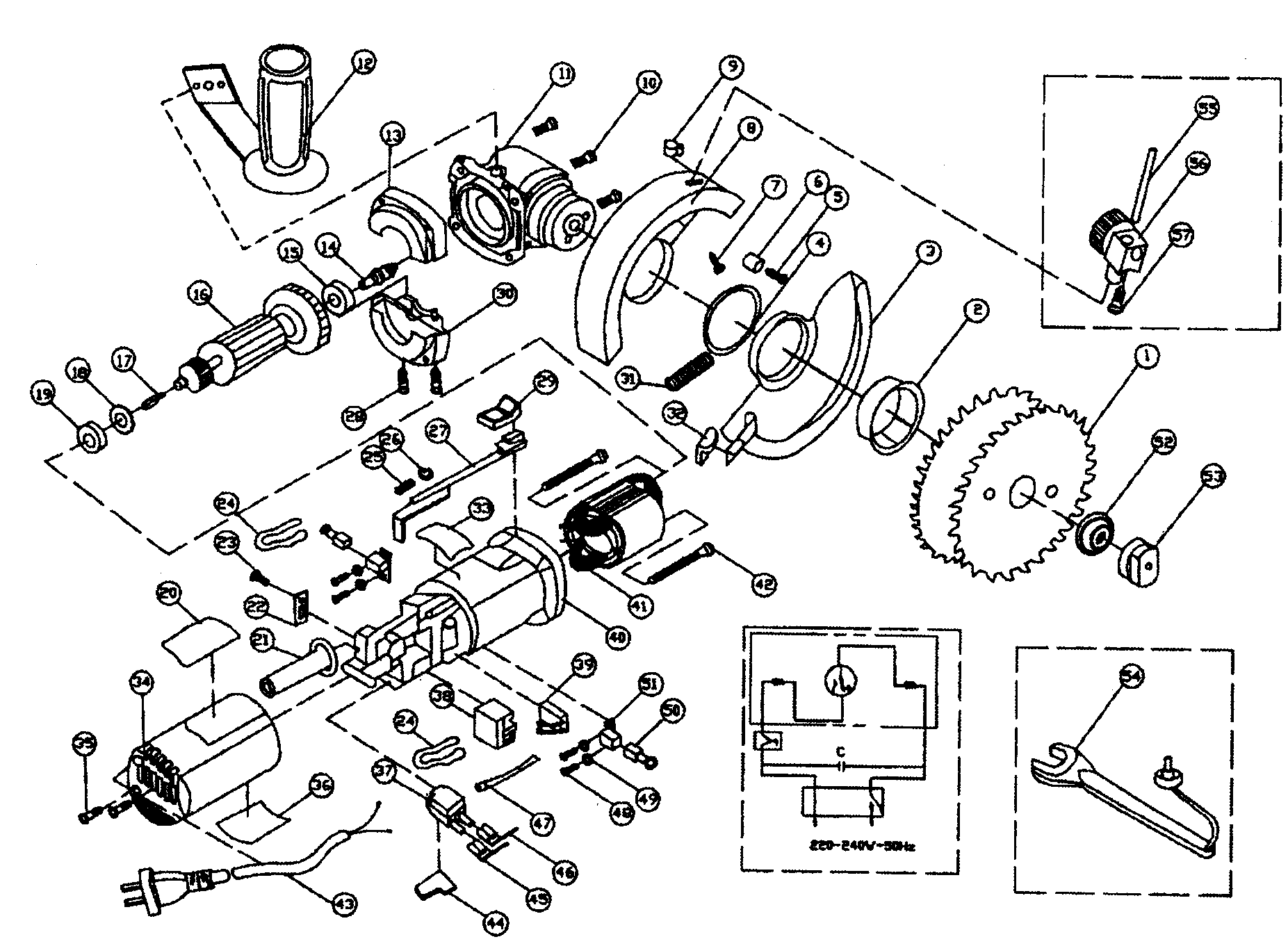 Page - 4 Official Craftsman 28617589 power saw parts | Sears PartsDirect