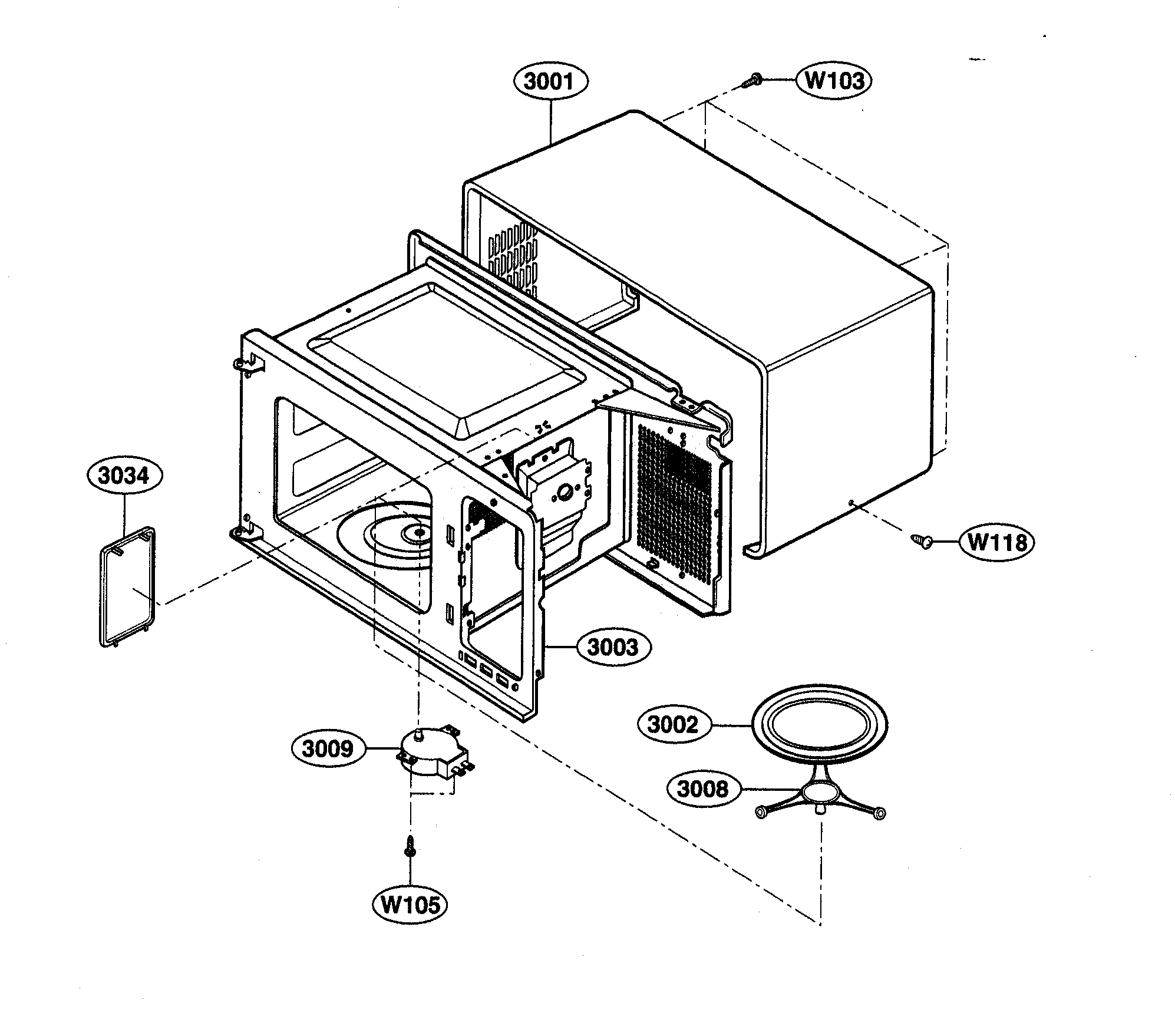 Oven cavity