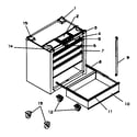 Craftsman 706597790 chest diagram