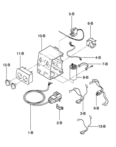 Control box assy