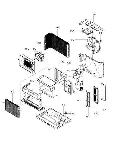 Air handling/cycle parts