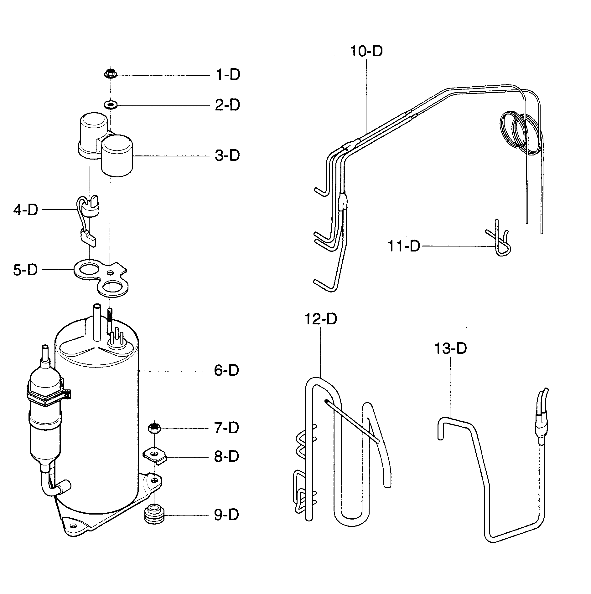 Compressor parts