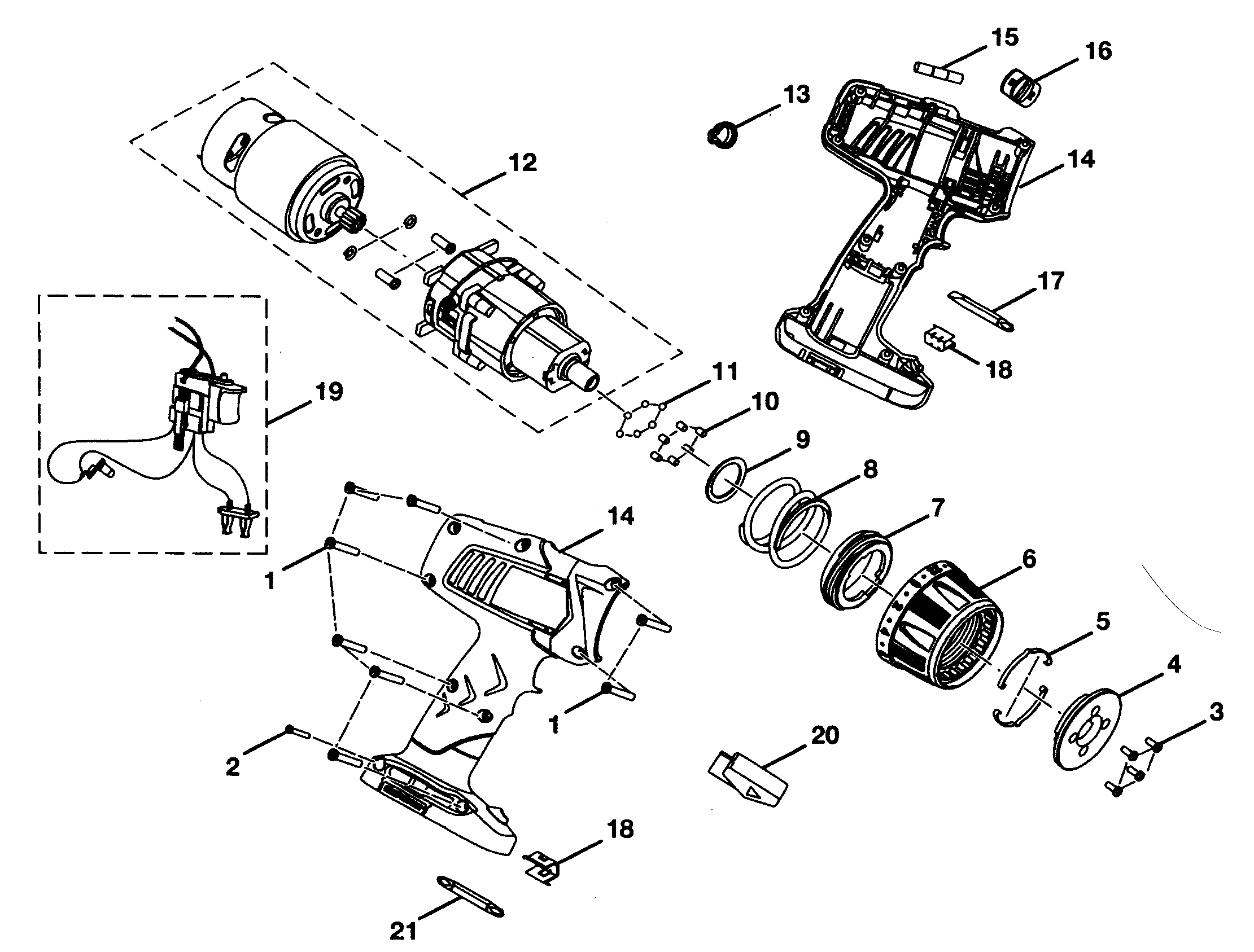 Motor assy