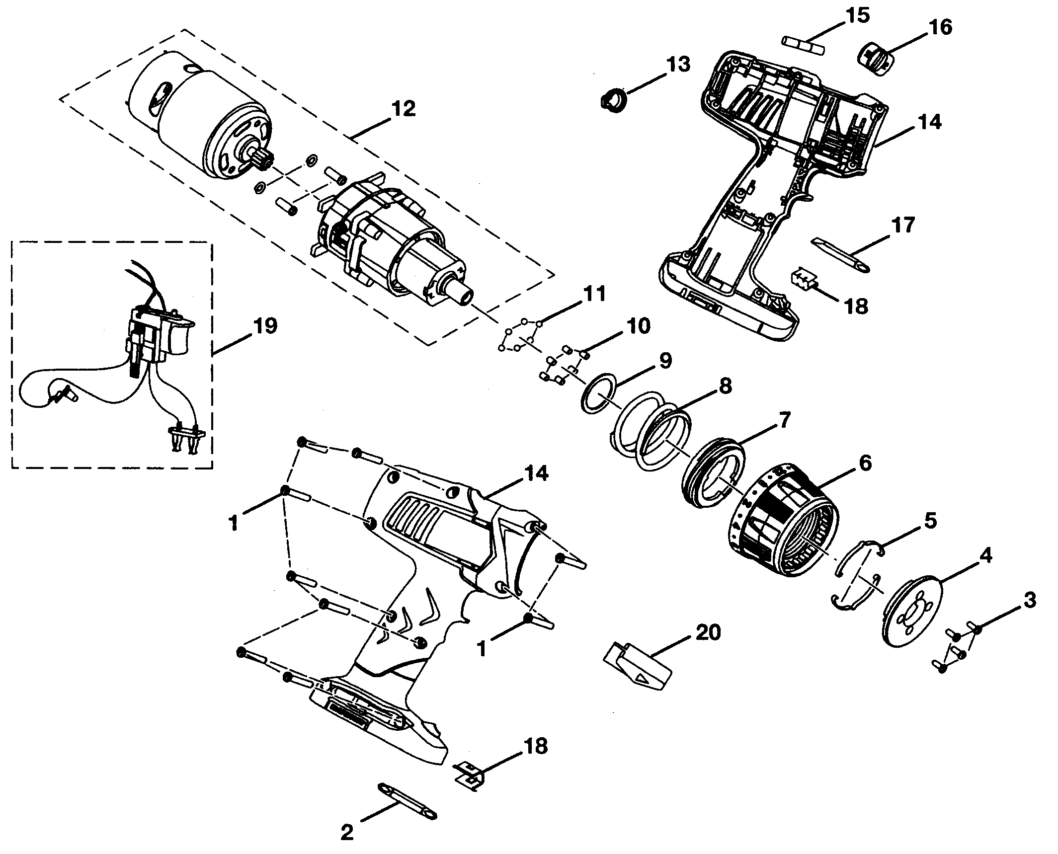 Motor assy