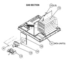 Carrier 48XZ042060300 gas section diagram