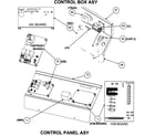 Carrier 48XZ042060300TP control box assy/panel assy diagram