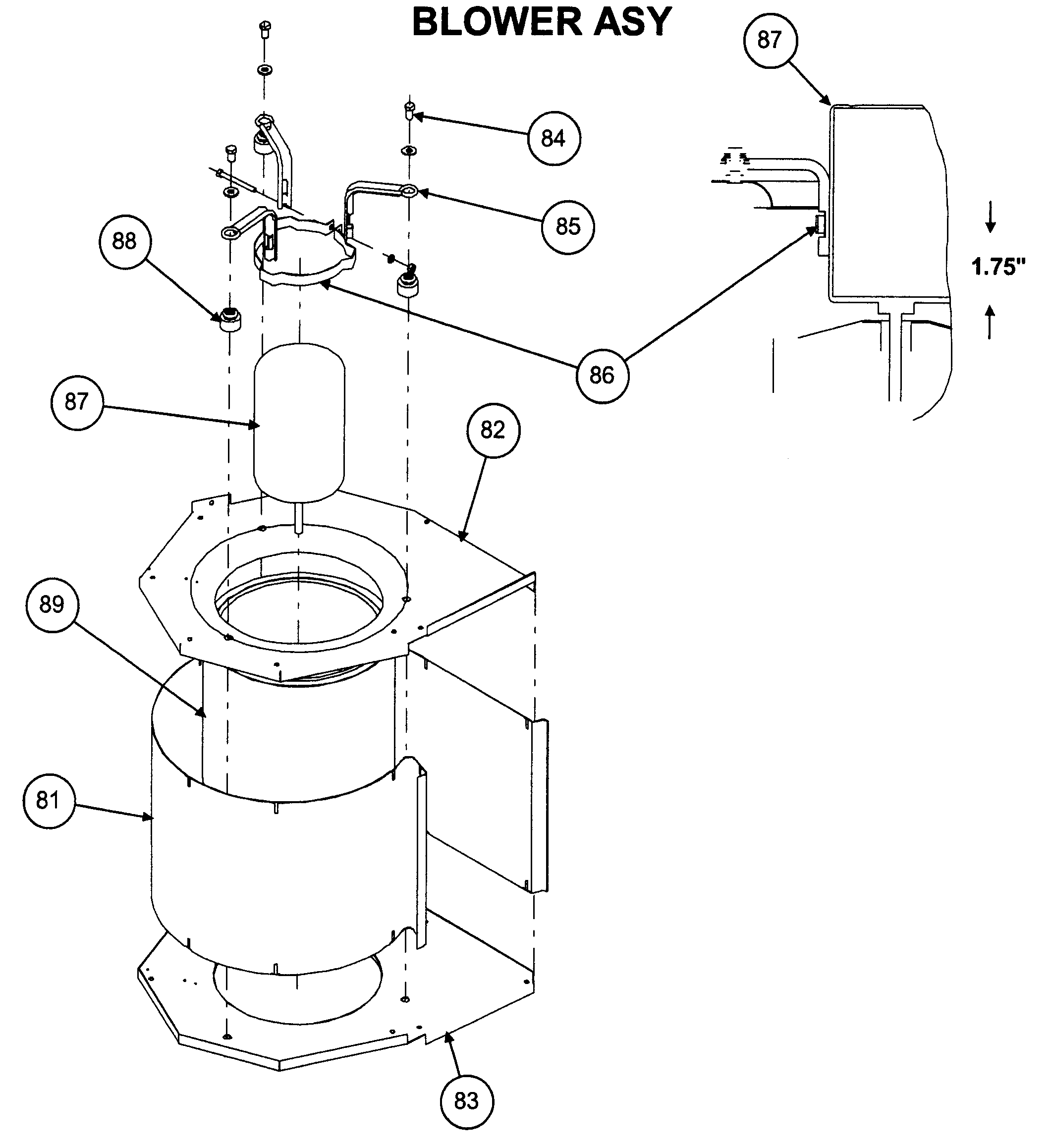 Blower assy