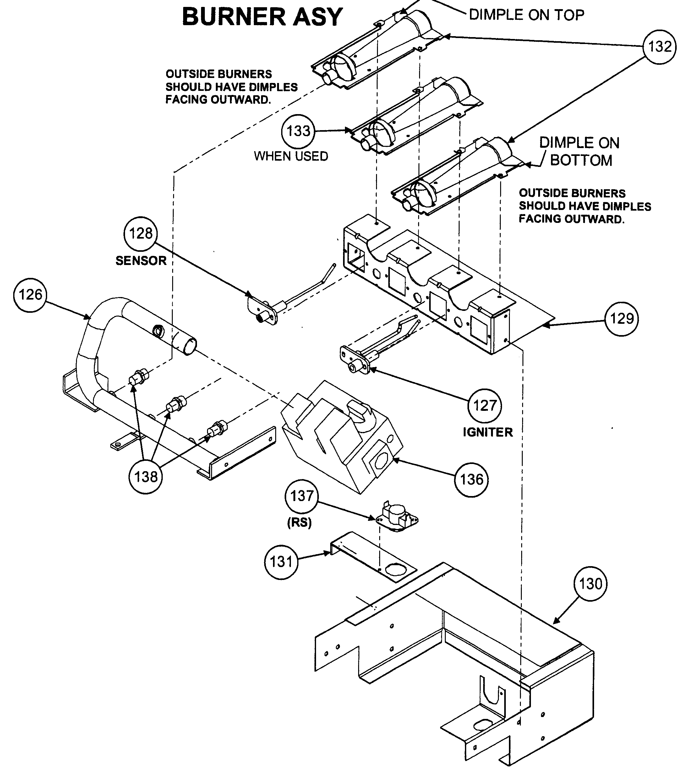 Burner assy