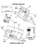Control box assy/control panel assy