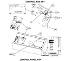 Carrier 48XZN042090300 control box assy/control panel assy diagram