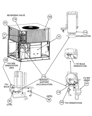 Reversing valve