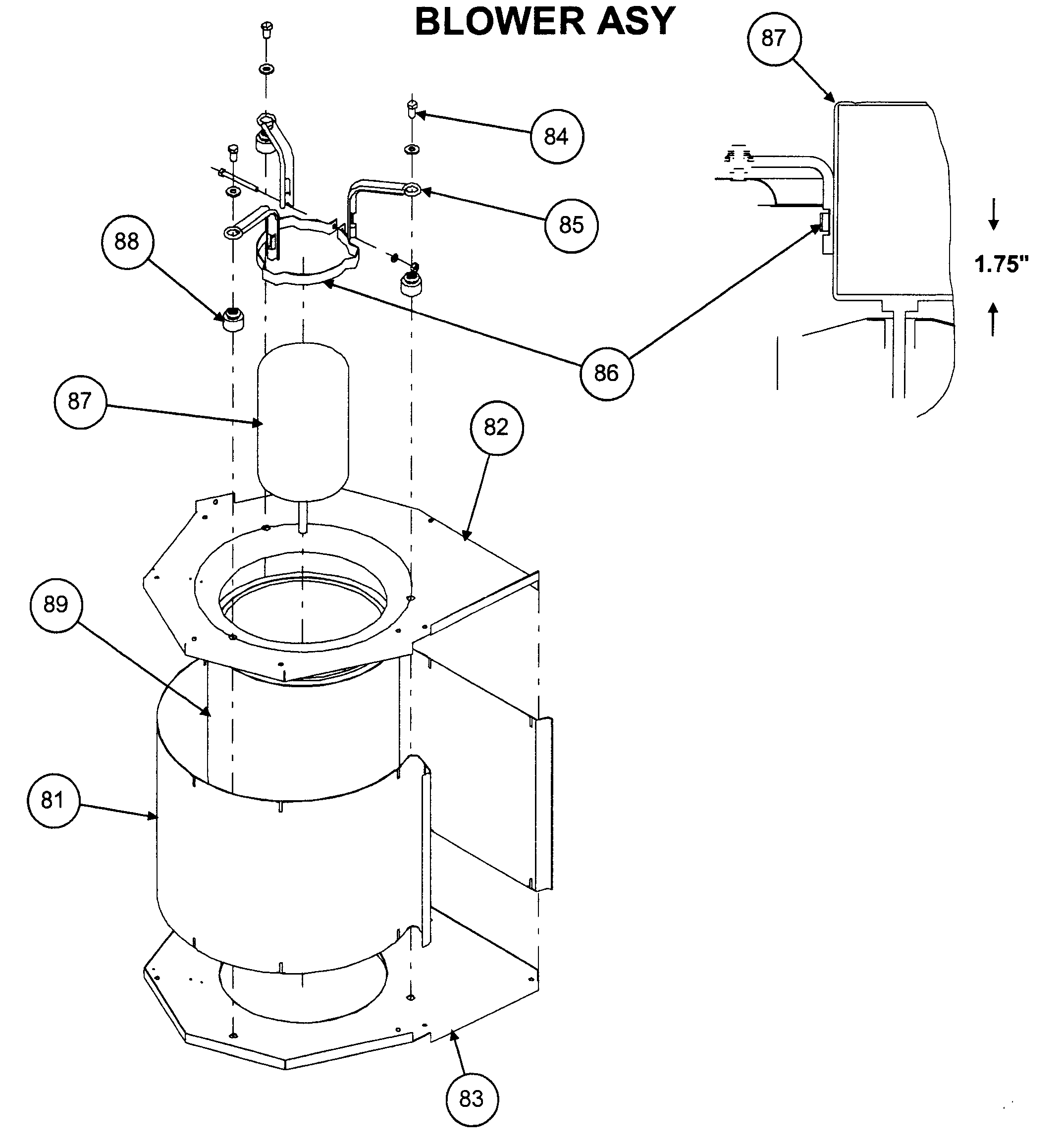 Blower assy