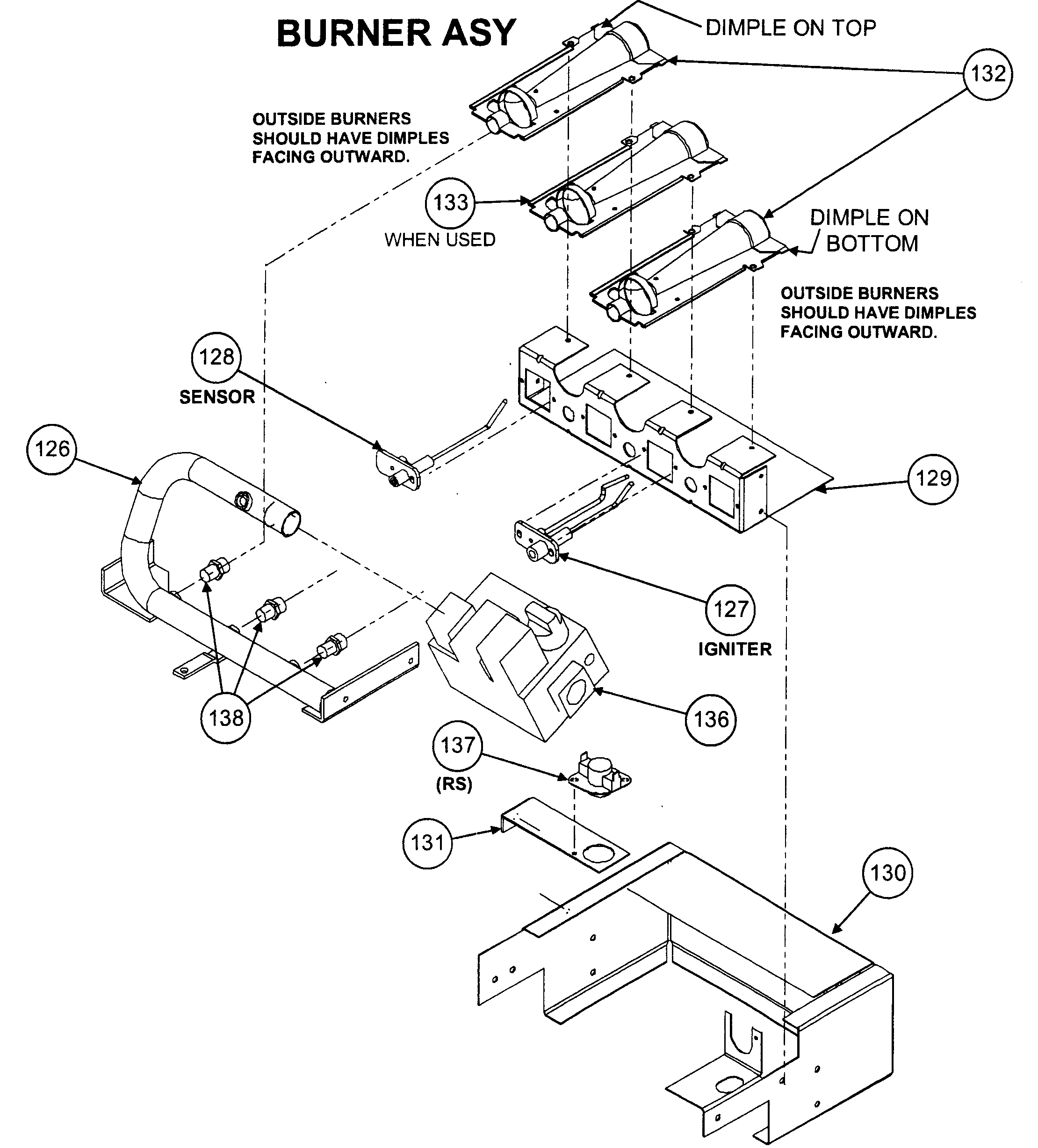 Burner assy