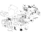 Apollo AAC34 cabinet parts diagram