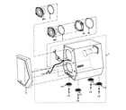 Panasonic SB-WA930PP cabinet parts diagram