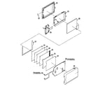 Panasonic VDR-M75PP lcd assy diagram