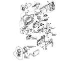 Panasonic VDR-M53PP cabinet parts diagram