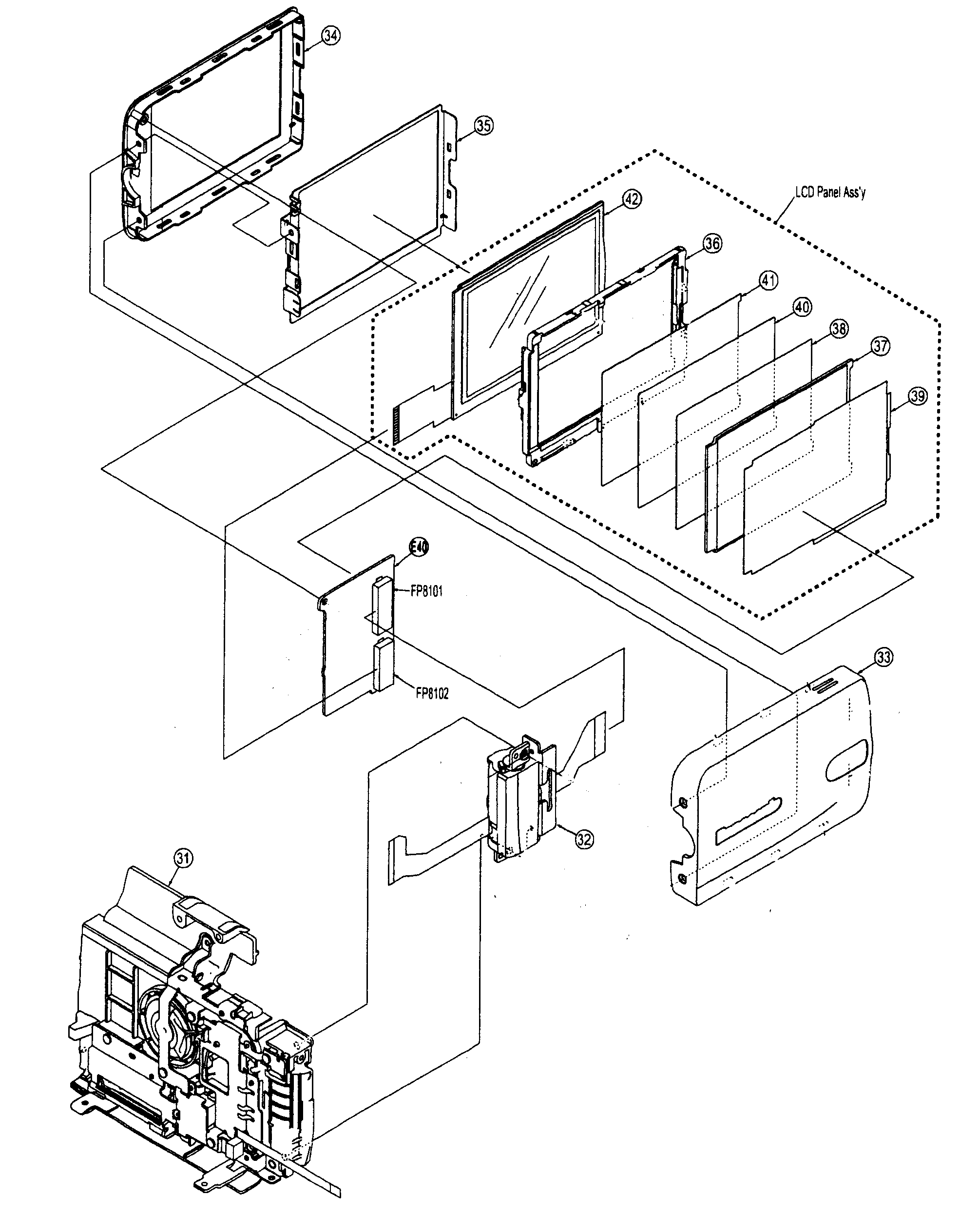 LCD ASSY