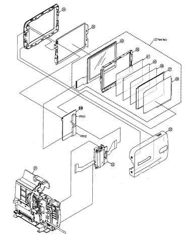 Lcd assy