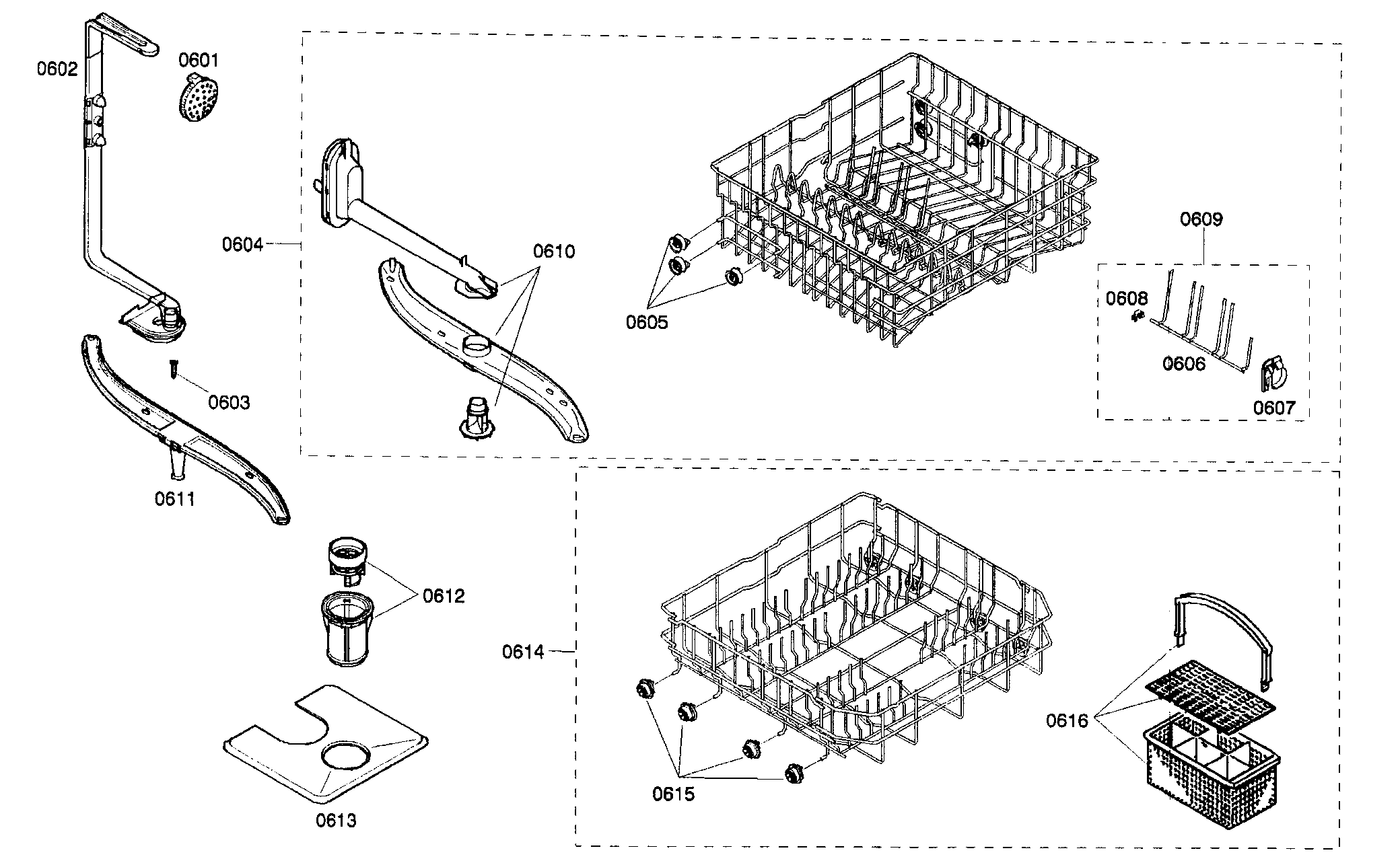 Basket assy