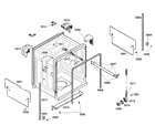 Bosch SHX33A06UC/21 cabinet parts diagram