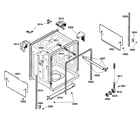 Bosch SHE44C05UC/22 cabinet parts diagram