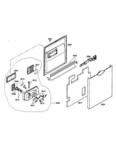 Door assy