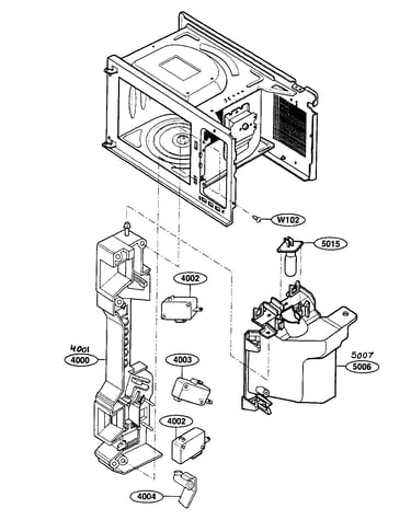 Latch board parts