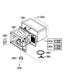Oven cavity parts