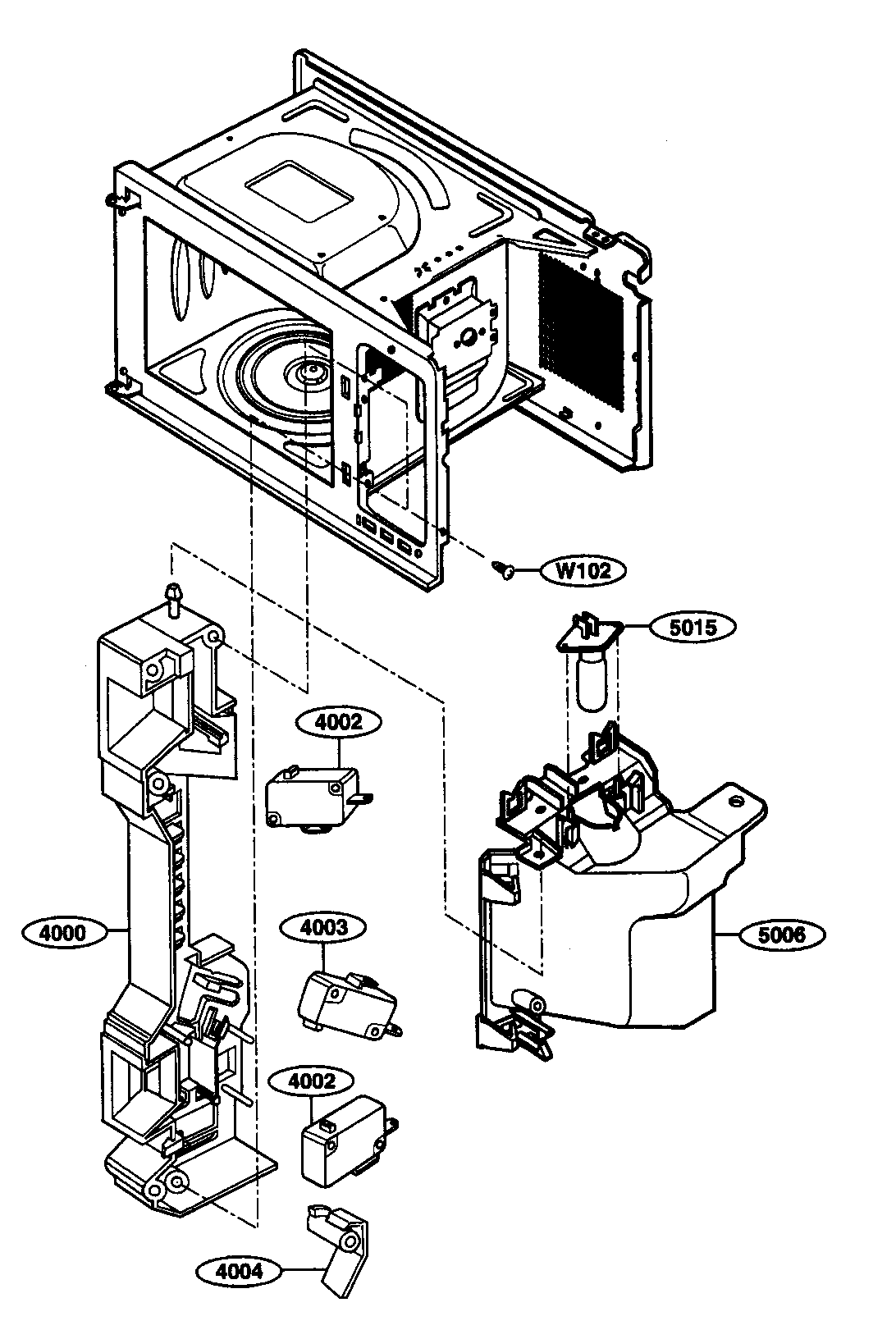 Latch board parts