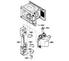 Kenmore 72166299500 latch board parts diagram