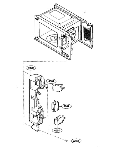 Latch board parts