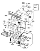 Oven cavity parts